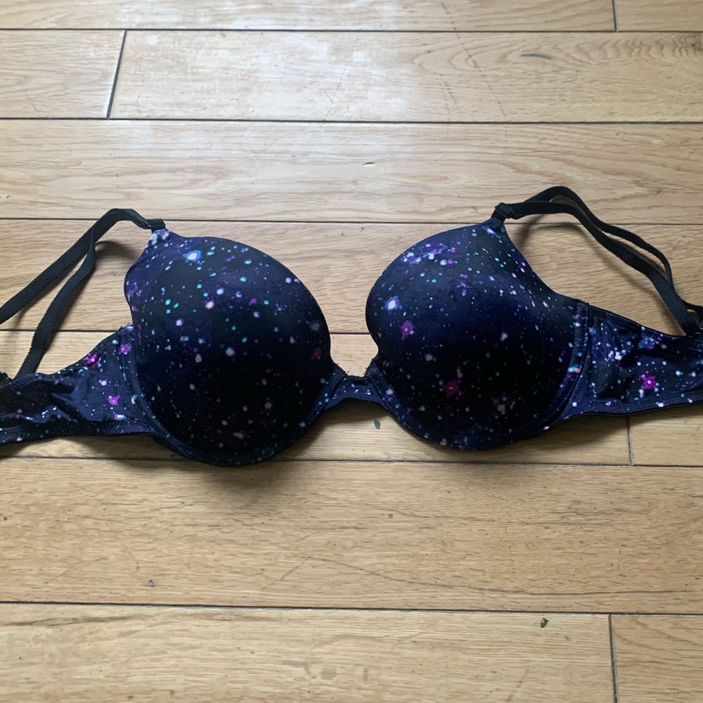 Victoria’sSecret Pink Galaxy Bra Lightly Lined 32D